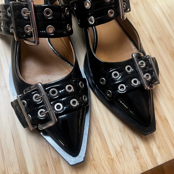 Ganni Ballerina Buckle Flats size 10, EU 40 - Picture 5 of 7